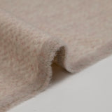 Laine mélangée brossée beige rosé