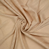 100% de jersey de algodón beige