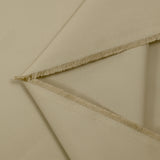 Satin de coton uni sable