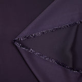 Voile de polyester satiné aubergine