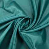 Doublure satin de polyester vert canard