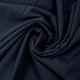 Crêpe de polyester bleu marine