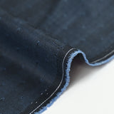 Popeline polycoton jacquard Benjamin losange fond bleu