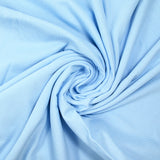 Maille polo coton bleu ciel