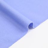 Maille polo coton bleu bleuet