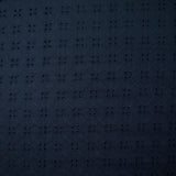 Broderie anglaise Nellie bleu marine