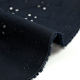 Broderie anglaise Nellie bleu marine