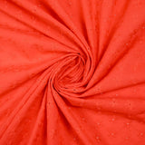 Broderie anglaise Carrie corail
