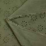 Broderie anglaise Harriet kaki