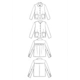 Paletot Calypso sewing pattern