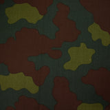 Military green camouflage cotton gabardine