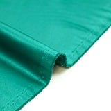 Crêpe de polyester satiné vert émeraude