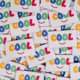 Étiquettes tissées  "Cool" x 5 ©ikatee