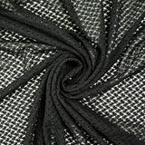 Dentelle polyester Nadya noir
