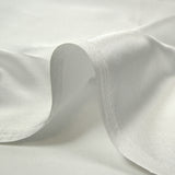 Satin de polyester Maya blanc