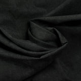 Black cupro effect polyester