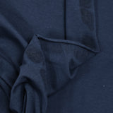 Jersey de coton bleu nuit