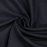 Twill de polycoton bleu marine