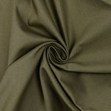 Gabardine de coton kaki