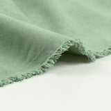 Polyester effet cupro vert