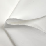 Popeline de coton BIO blanc optique