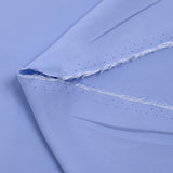 Crêpe de chine soie et acétate bleu lavande
