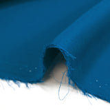 Crêpe de chine soie et acétate bleu cobalt