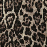 Algodón con estampado de leopardo salvaje