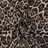 Algodón con estampado de leopardo salvaje
