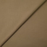 Khaki brown silk and cotton twill lining