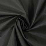 Pongé de 100% soie raide noir