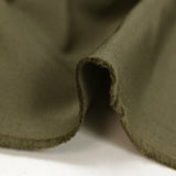 Gabardine de coton kaki