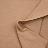 Jersey bord-côte tubulaire lourd beige