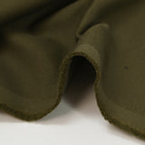 Gabardine de coton lourd vert militaire