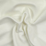 Jersey de polyester envers piqué blanc cassé