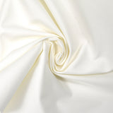 Twill de coton élasthanne blanc