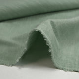Jersey de coton flammé vert d'eau