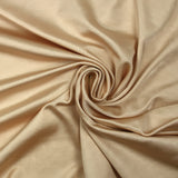 Maille de viscose satinée champagne