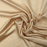 Maille de viscose satinée champagne