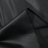 Tissu tailleur satin coton lourd noir