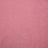 Terciopelo de poliéster de acanalado rosa