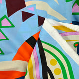 Voile de algodón estampado de colores