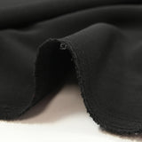 Crepe de poliéster Marguerite negro