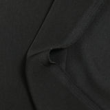 Crepe de poliéster Marguerite negro
