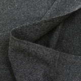 Velours de laine mélangée anthracite chiné
