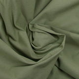 Jersey de coton vert olive