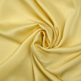 Satin de polyester Gina jaune beurre