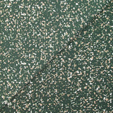 Maille crêpe imprimée granite fond vert foncé