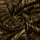 Mady wild brown faux fur wool blend