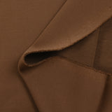 Jersey de polyviscose lourd double-face noisette
